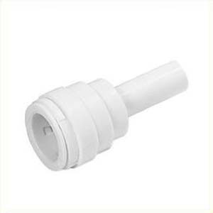 Raccord rapide tube mâle Ø 3/8" ±10 mm x tube femelle Ø 1/2" ± 12 mm John Guest DMfit pour bière, Soda, Cola, CO2...