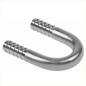 Raccord cannelé 7 mm INOX en U MICRO MATIC pour pompe à bière