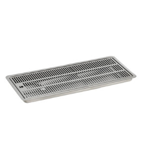 Égouttoir INOX encastrable extra large TOF encastrement 800x220mm  total 830 x 250 avec vidange