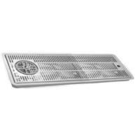 Égouttoir INOX encastrable extra large TOF encastrement 800x220mm  total 830 x 250  avec rince-verres et vidange