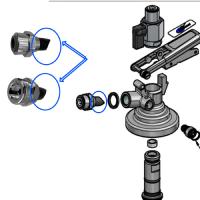 Joint antiretour Lip Valve pour adaptateur CO2 tête DSI  